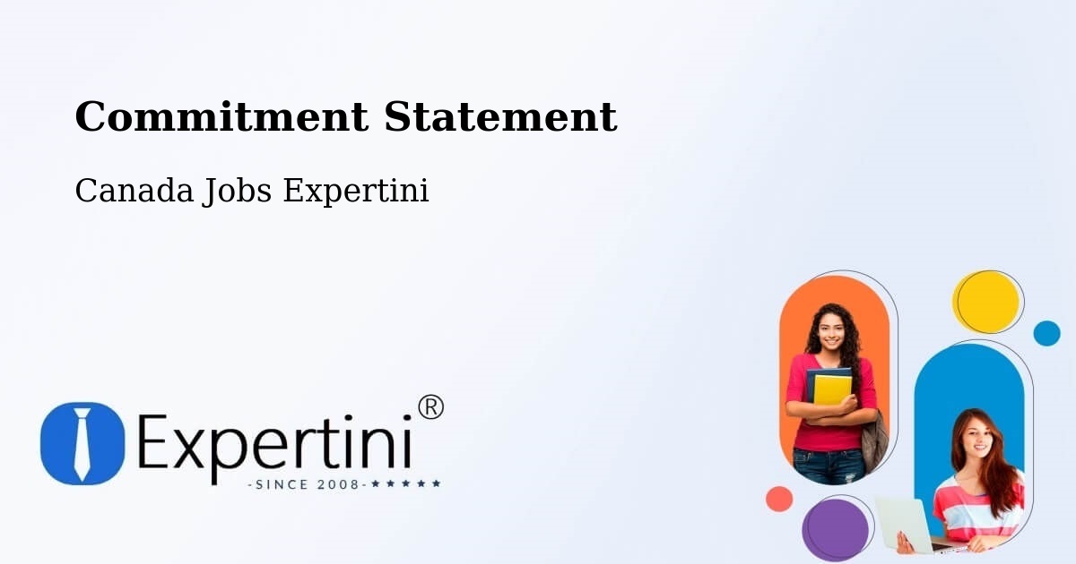 Commitment Statement - Canada Jobs Expertini